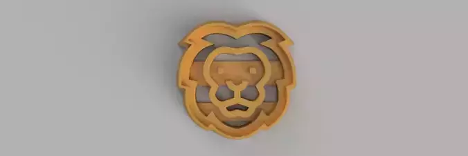 LION COOKIE CUTTER