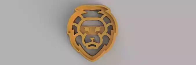 LION COOKIE CUTTER