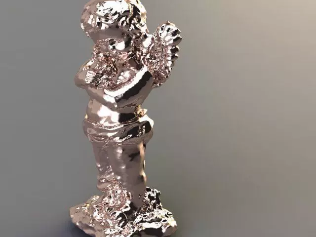 angel pendant 3D print model