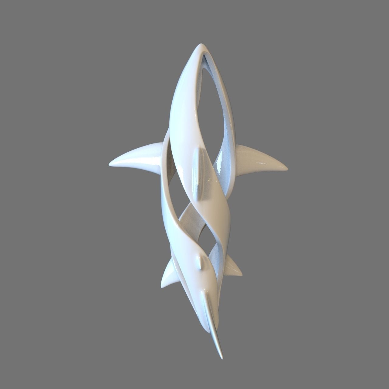 shark 3D print model_2