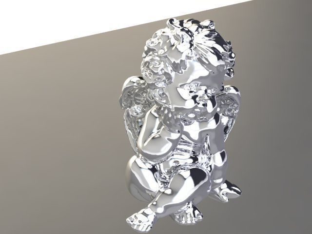 angel 3D print model_1