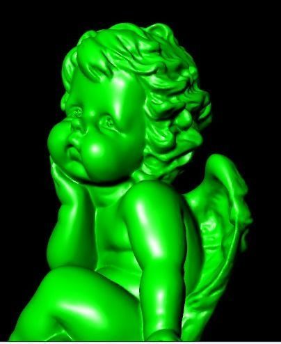 angel 3D print model_9