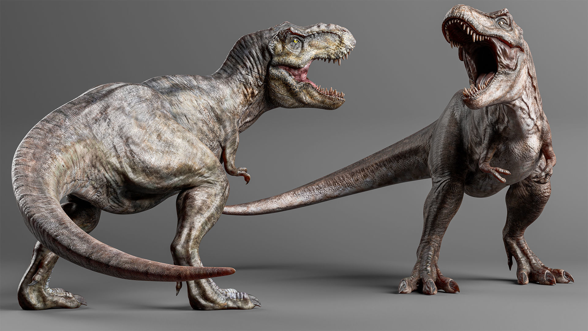 TYRANNOSAURUS REX Low-poly 3D model_1