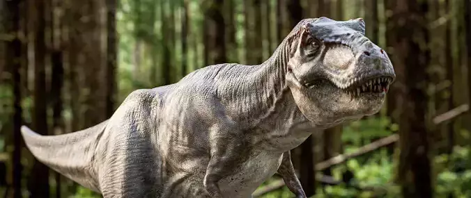 TYRANNOSAURUS REX Low-poly 3D model