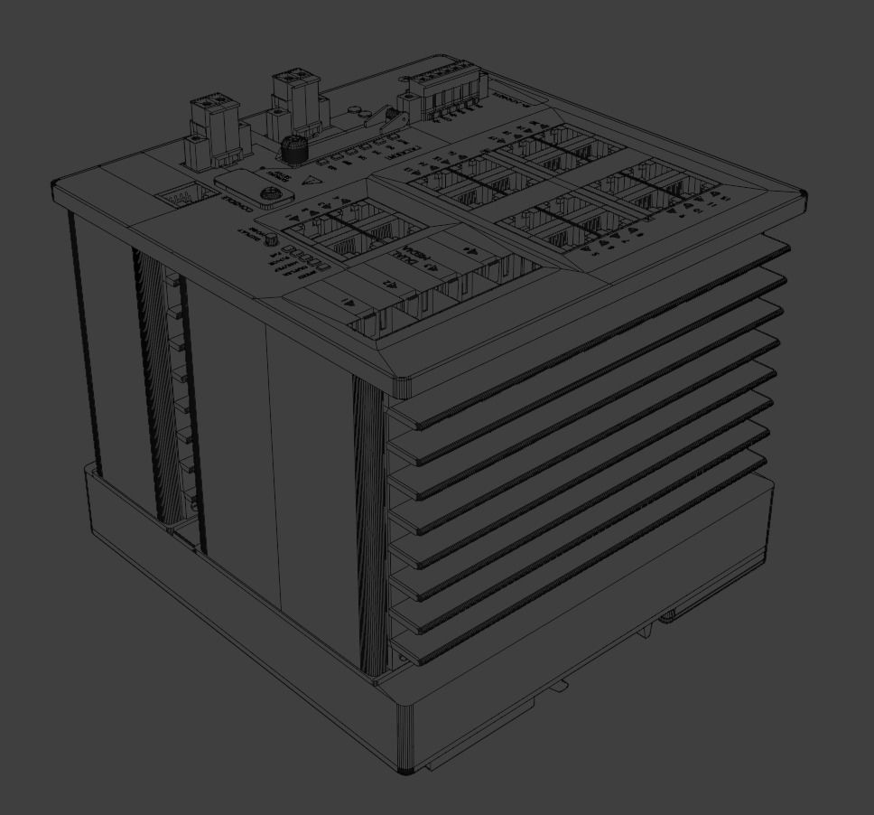  IE 4000 Network Switch 3D Model 3D model_5