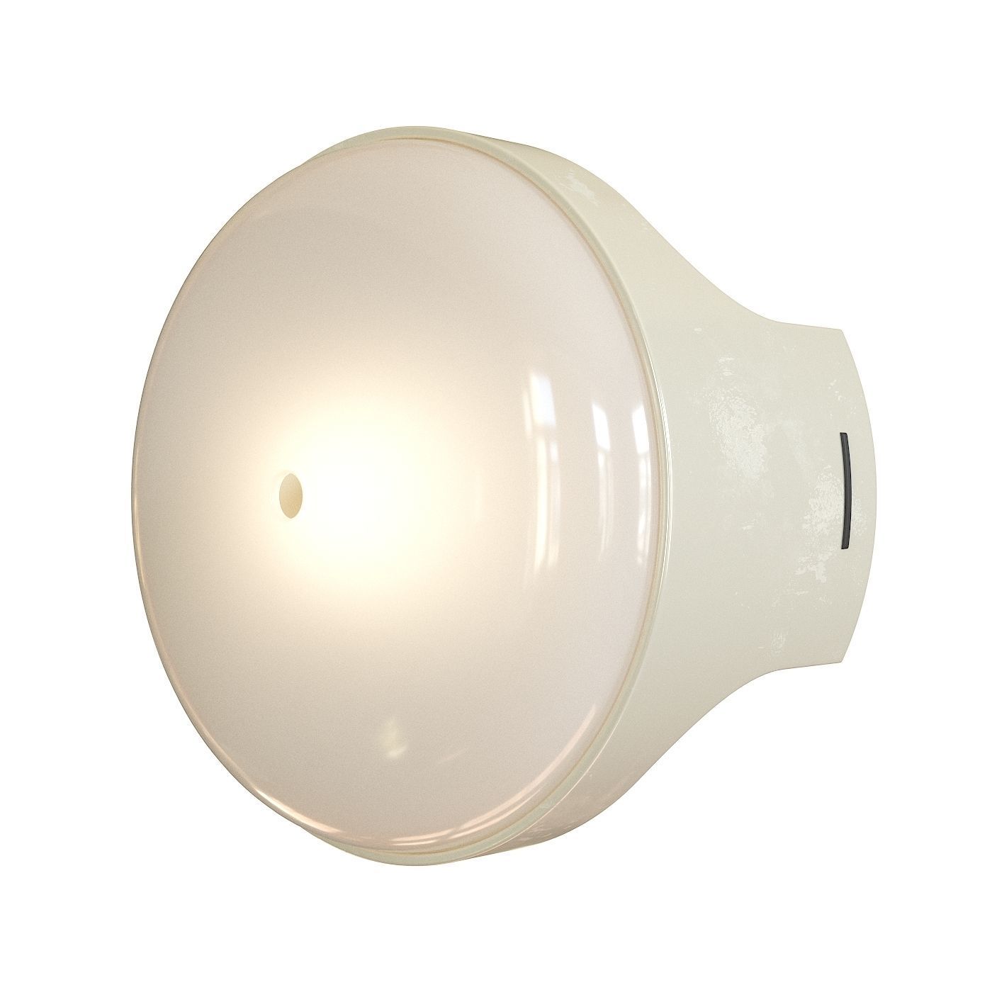 Vintage Quattro Kd 4335 wall lamp by Joe Colombo 3D model_3