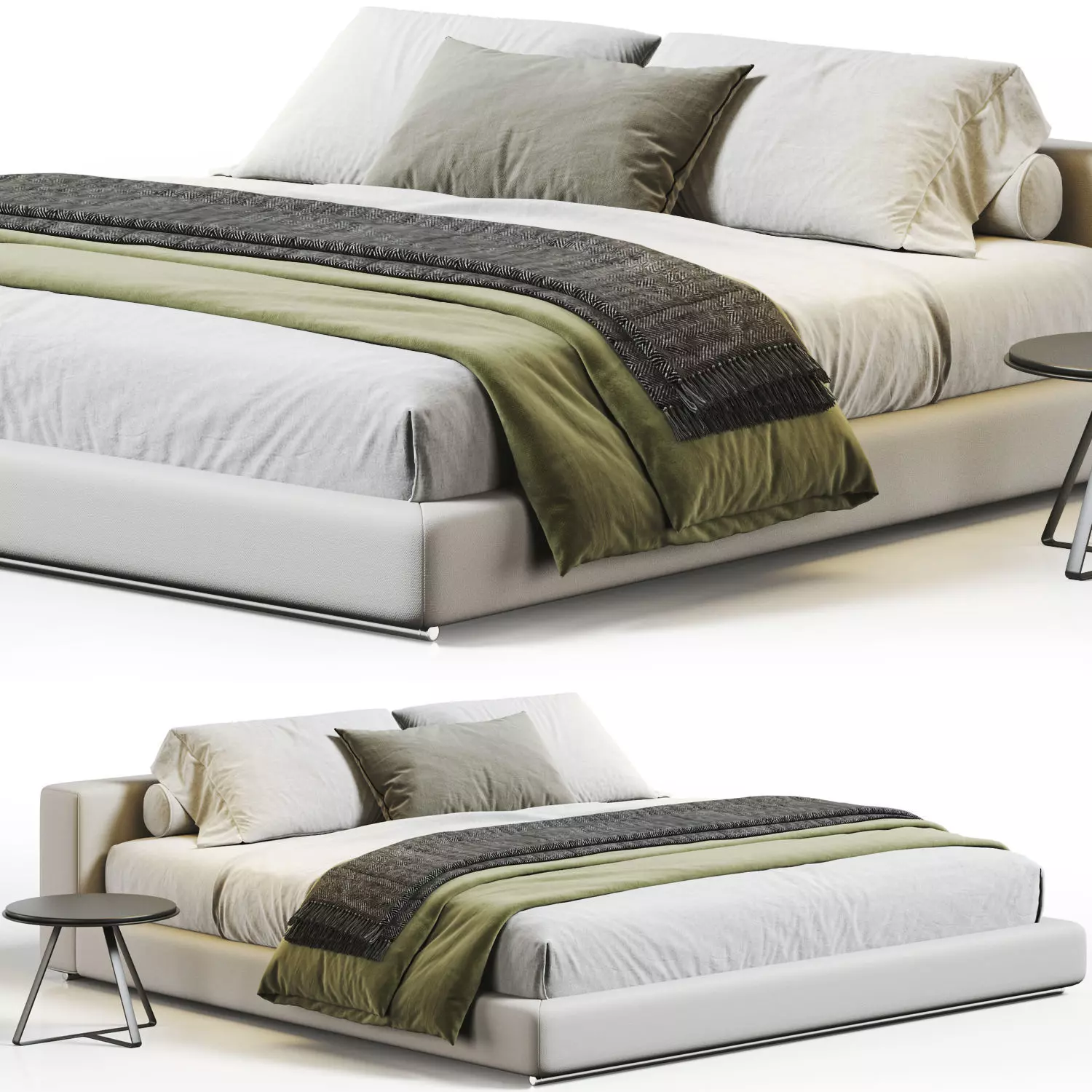 Groundpiece Bed 3D model