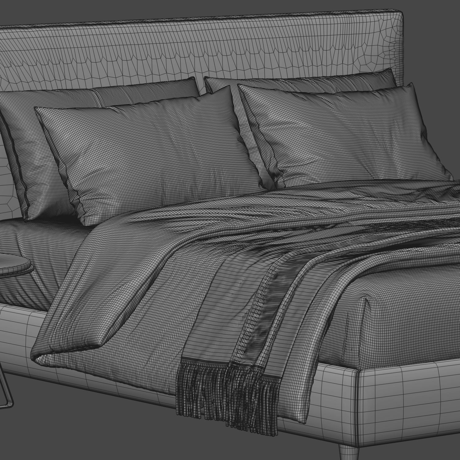 Dunvik Bed 3D model_2