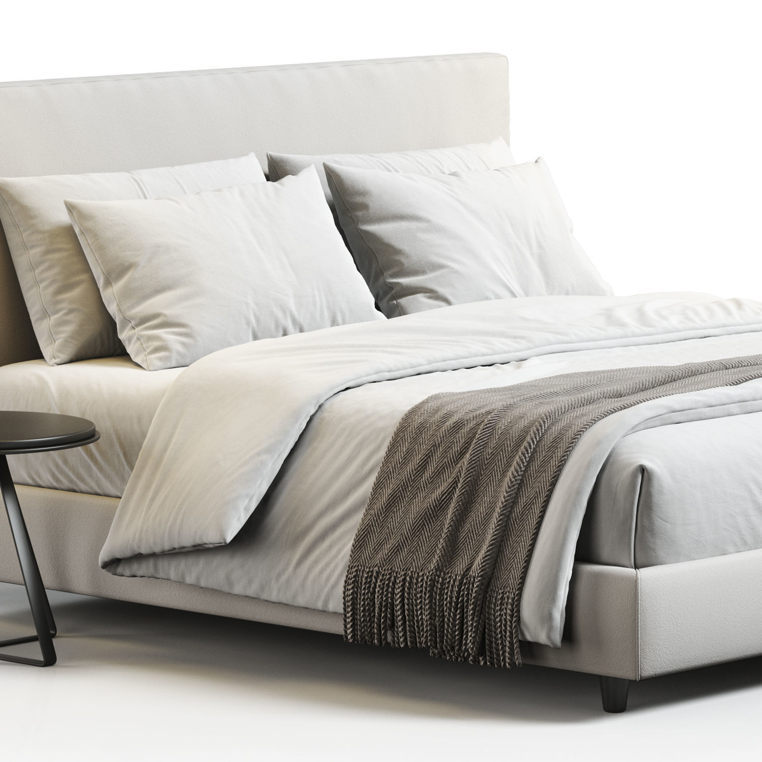 Dunvik Bed 3D model_1