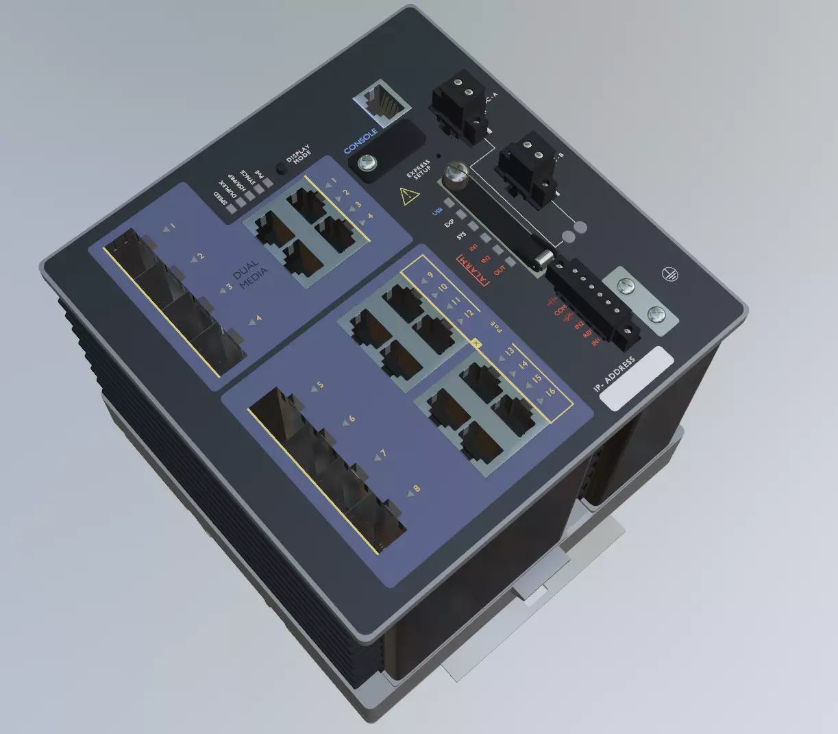 IE 4000 Switch 3D Model 3D model_0