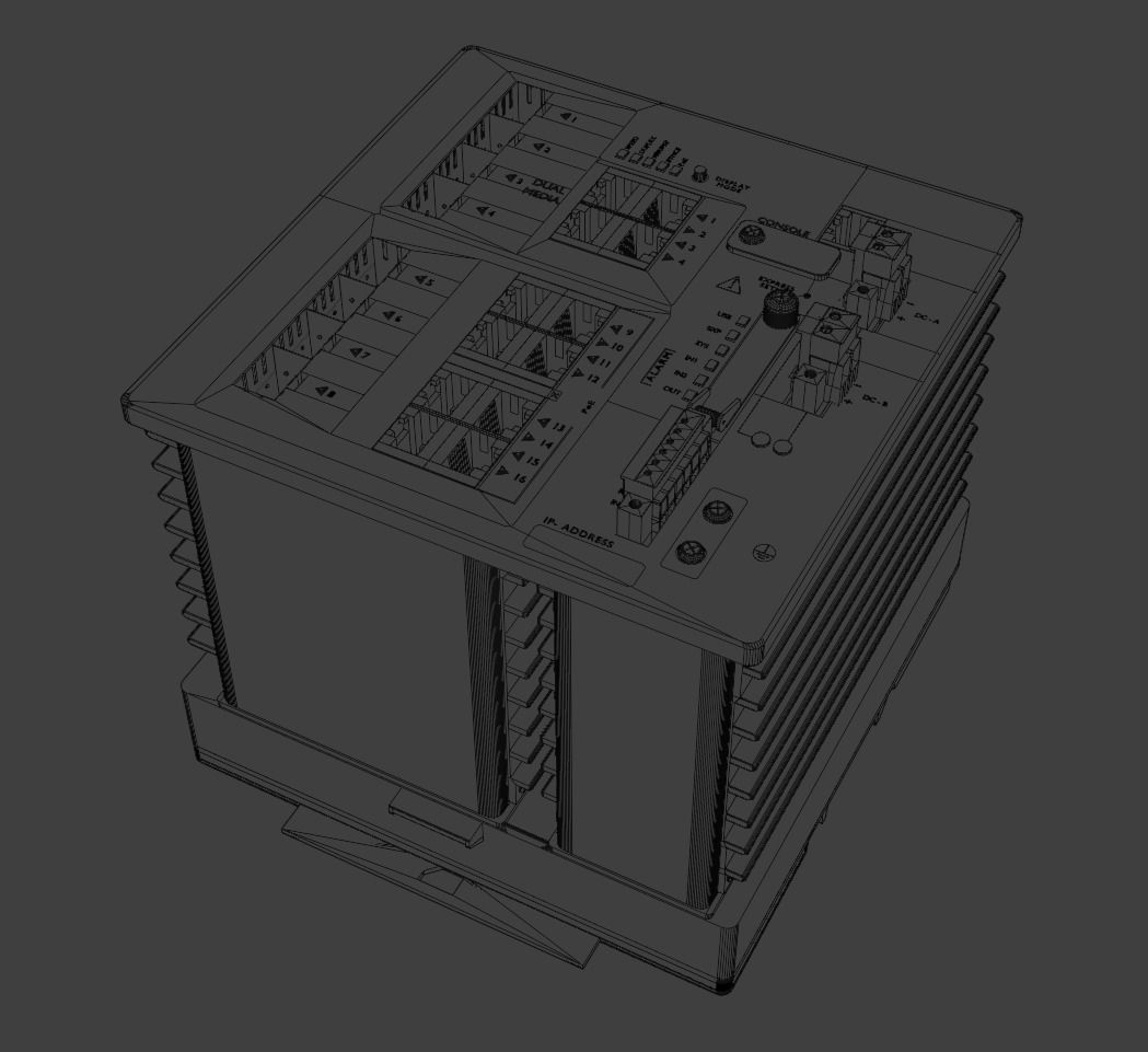 IE 4000 Switch 3D Model 3D model_4
