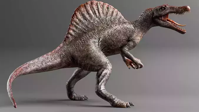SPINOSAURUS Low-poly 3D model