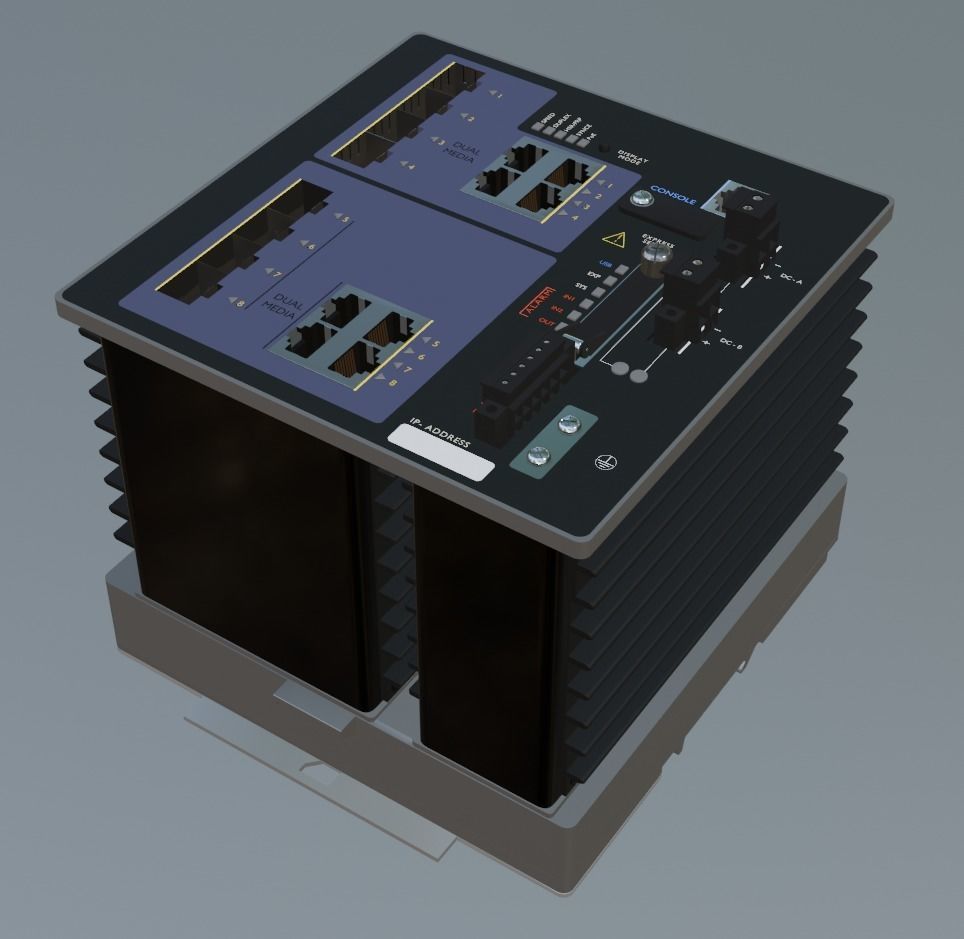 IE 4000 Switch 3D Model 3D model_2