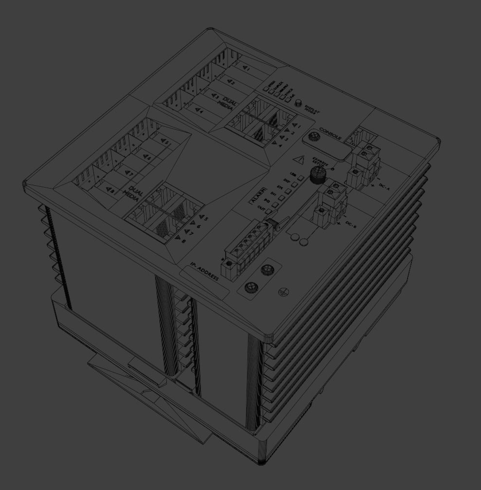 IE 4000 Switch 3D Model 3D model_4