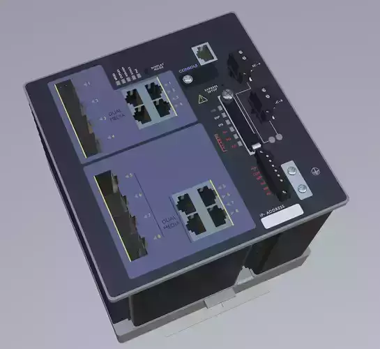 IE 4000 Switch 3D Model