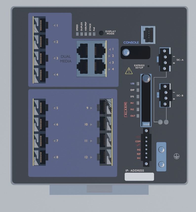 IE 4000 Switch 3D Model 3D model_3