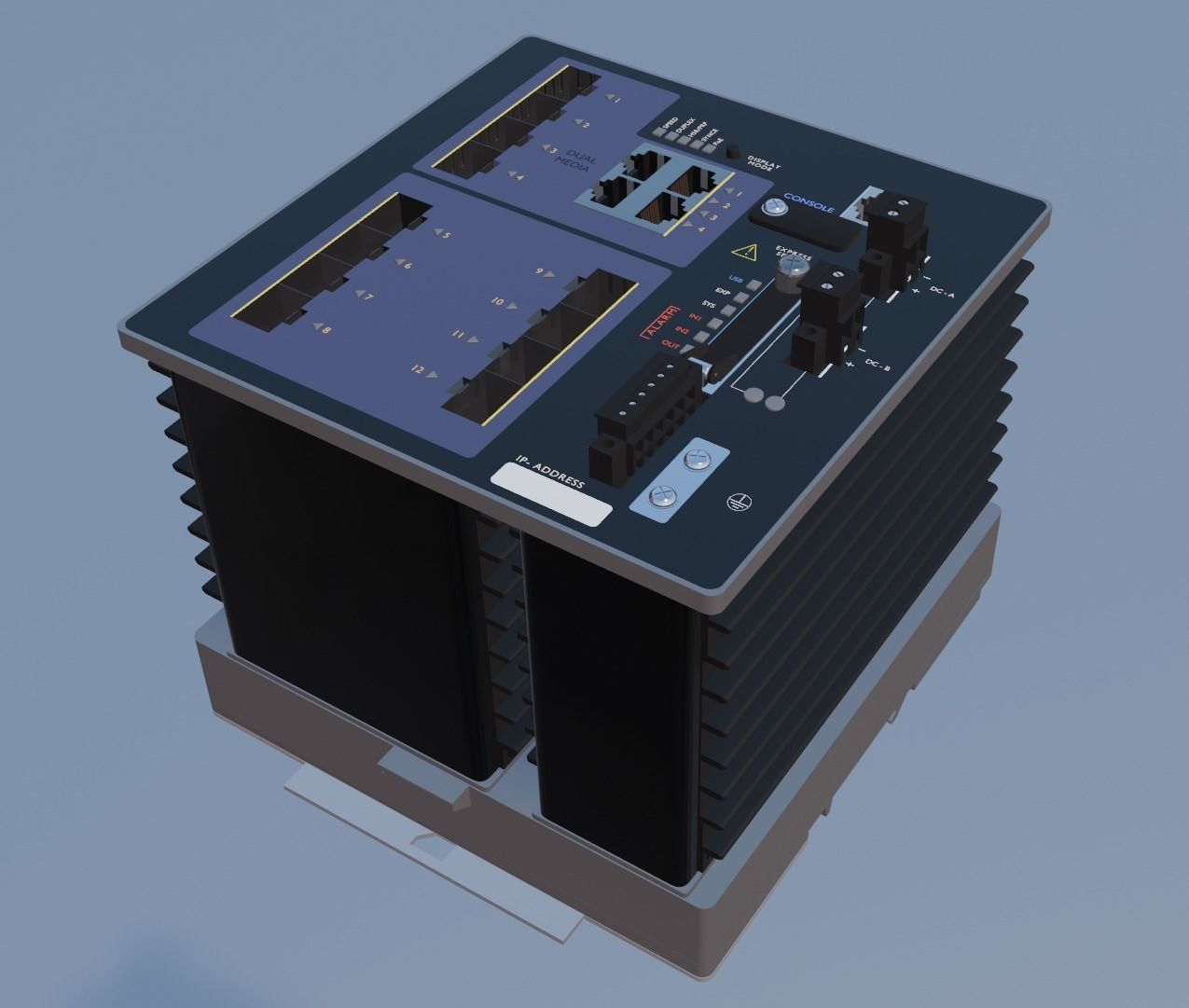 IE 4000 Switch 3D Model 3D model_2
