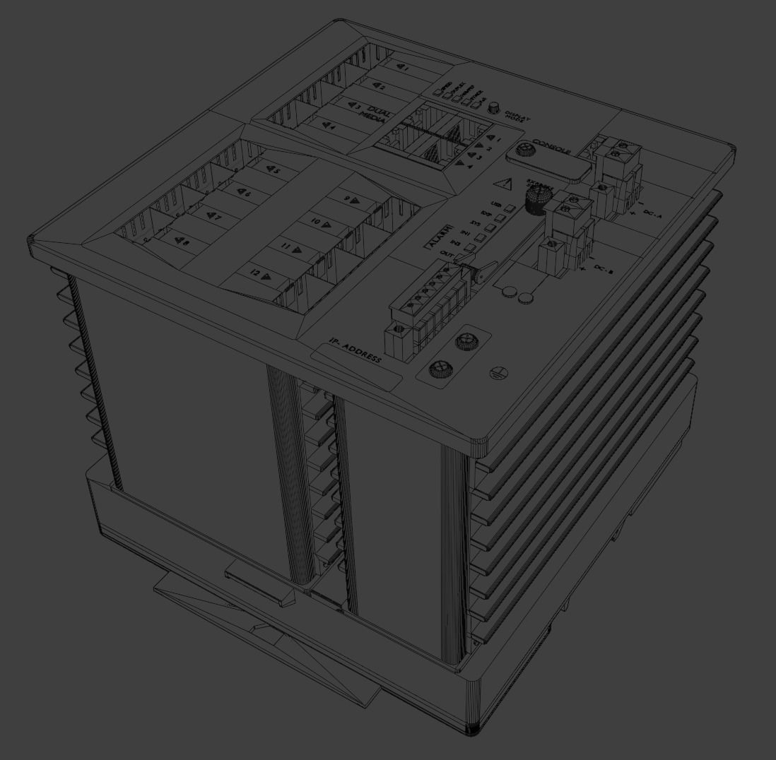 IE 4000 Switch 3D Model 3D model_4