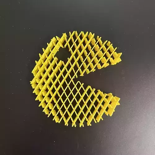 MORF WORM FIDGET TOY - PACMAN 3D print model