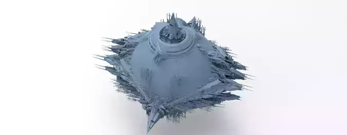Prison colony Robot Base  3D model