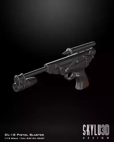 DL-18 Accessories Kit Full size and One12 scale STL