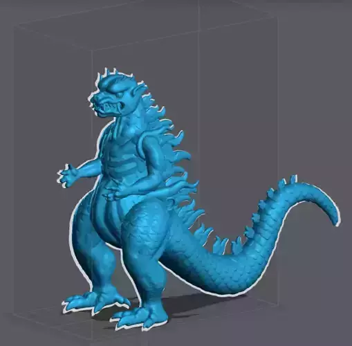 Oni Godzilla 3D print model