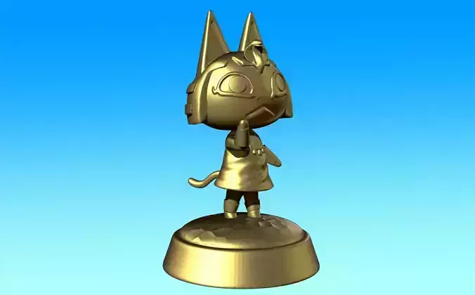 Ankha - Animal Crossing 3D Printable STL Model 3D print model