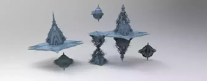Sci Fi Locust Tower array versions