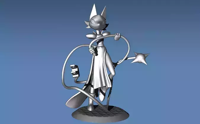 Tasque Manager - Deltarune 3D Printable STL Model 3D print model