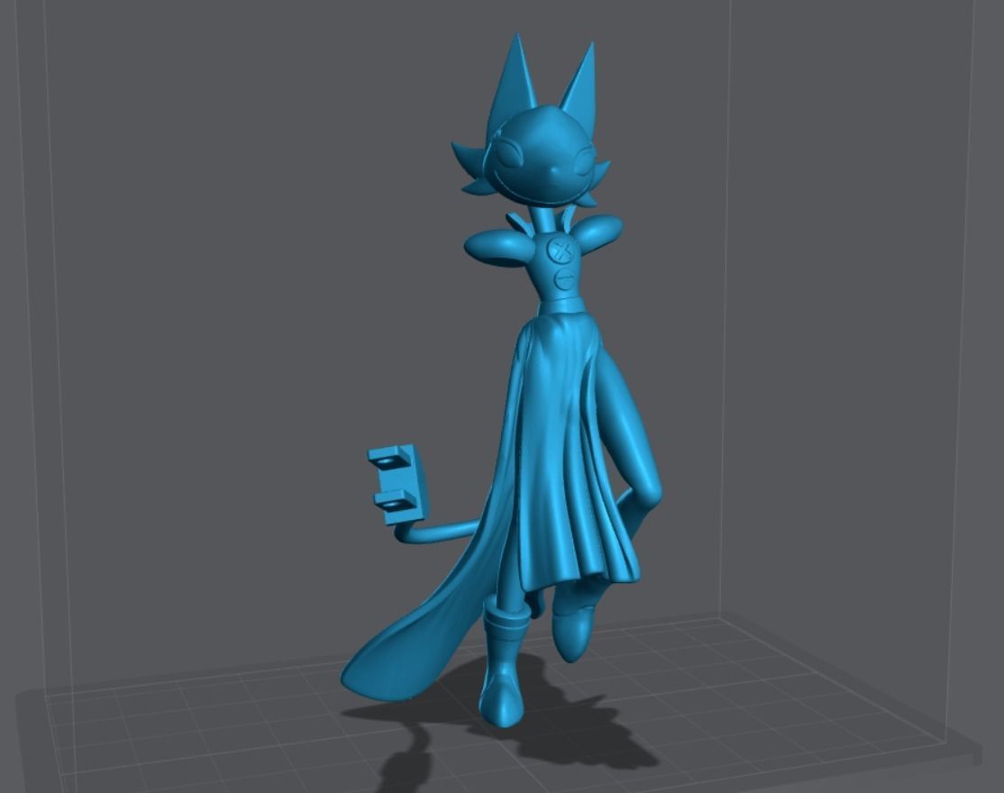 Tasque Manager - Deltarune 3D Printable STL Model 3D print model_1