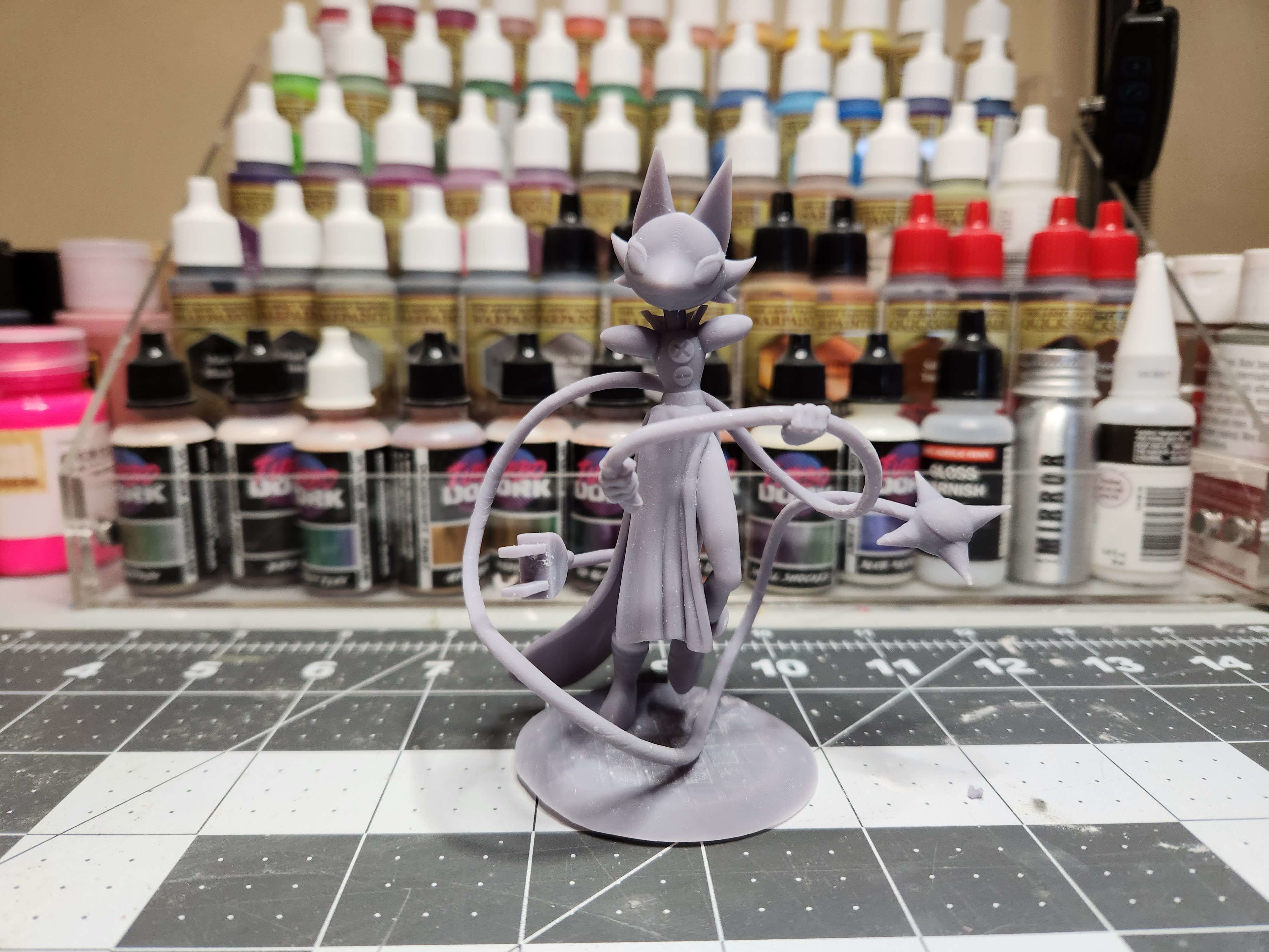 Tasque Manager - Deltarune 3D Printable STL Model 3D print model_4