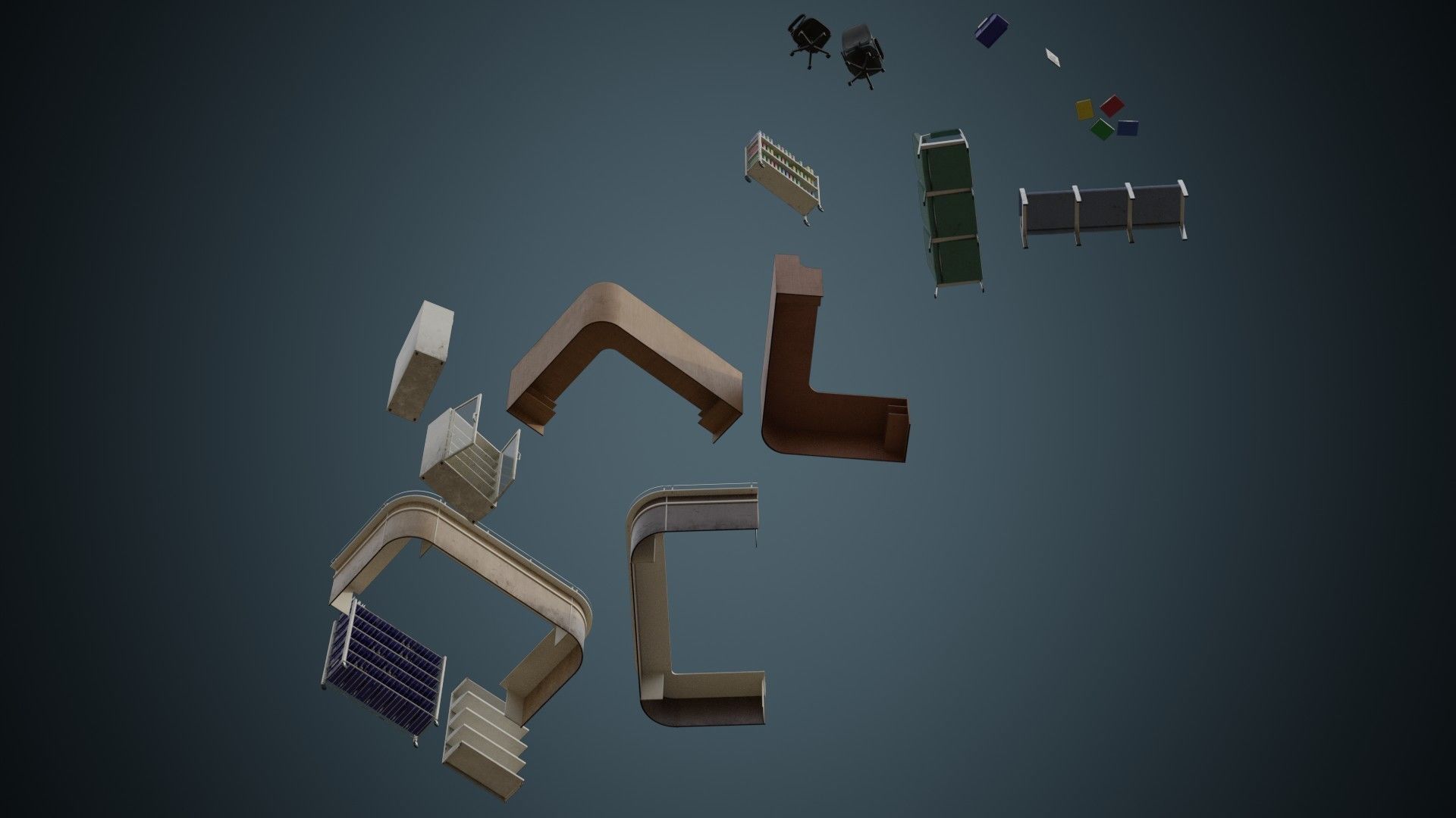 Hospital Props Collection 6B _2