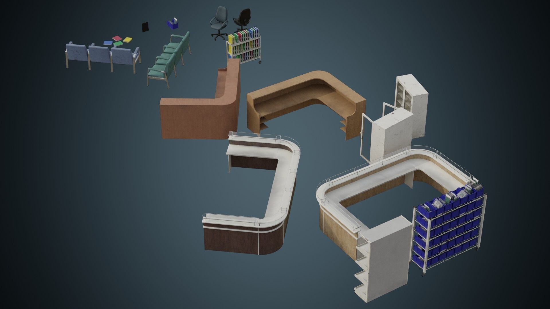 Hospital Props Collection 6B _1