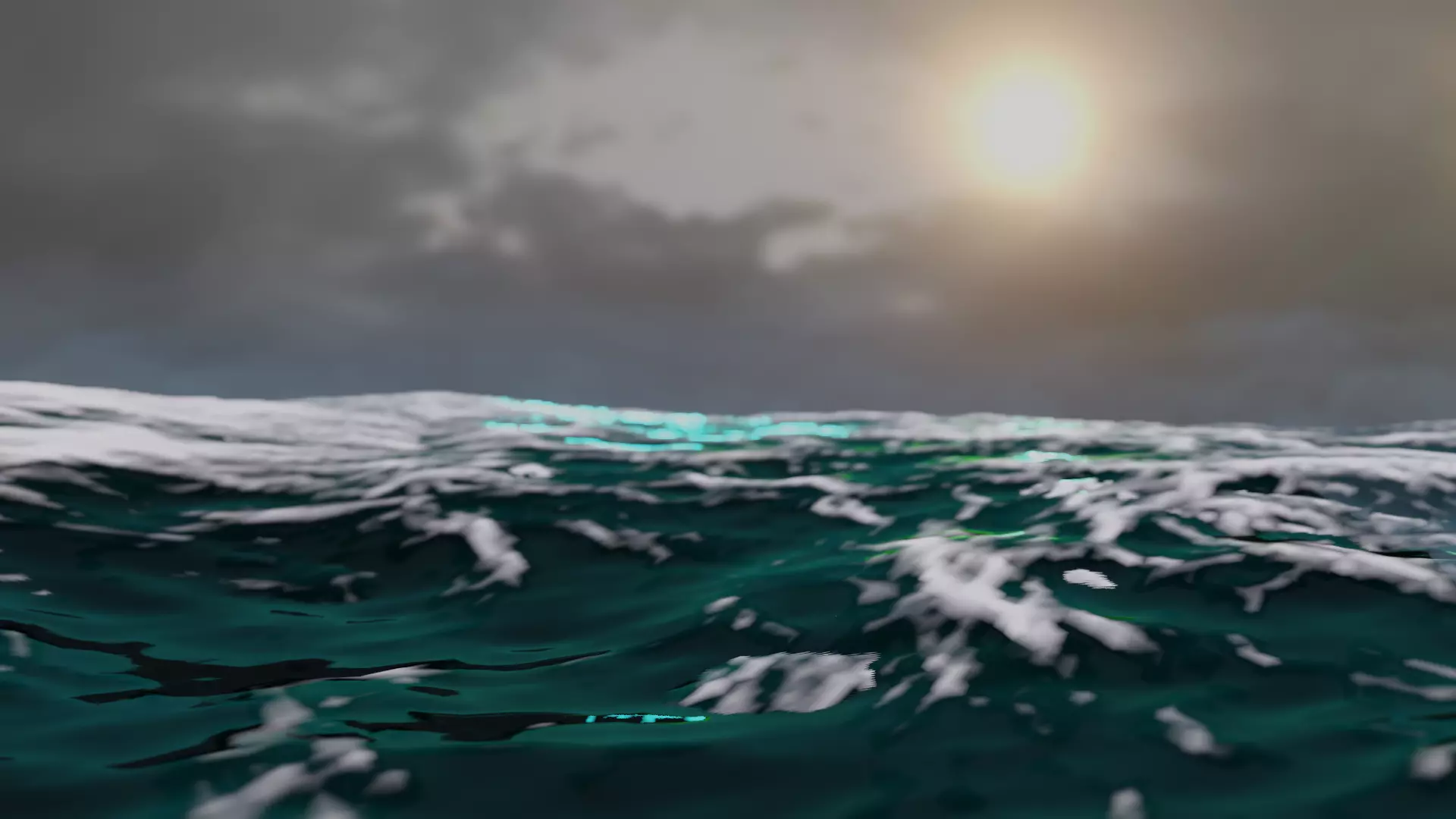 Ocean Free low-poly 3D model
