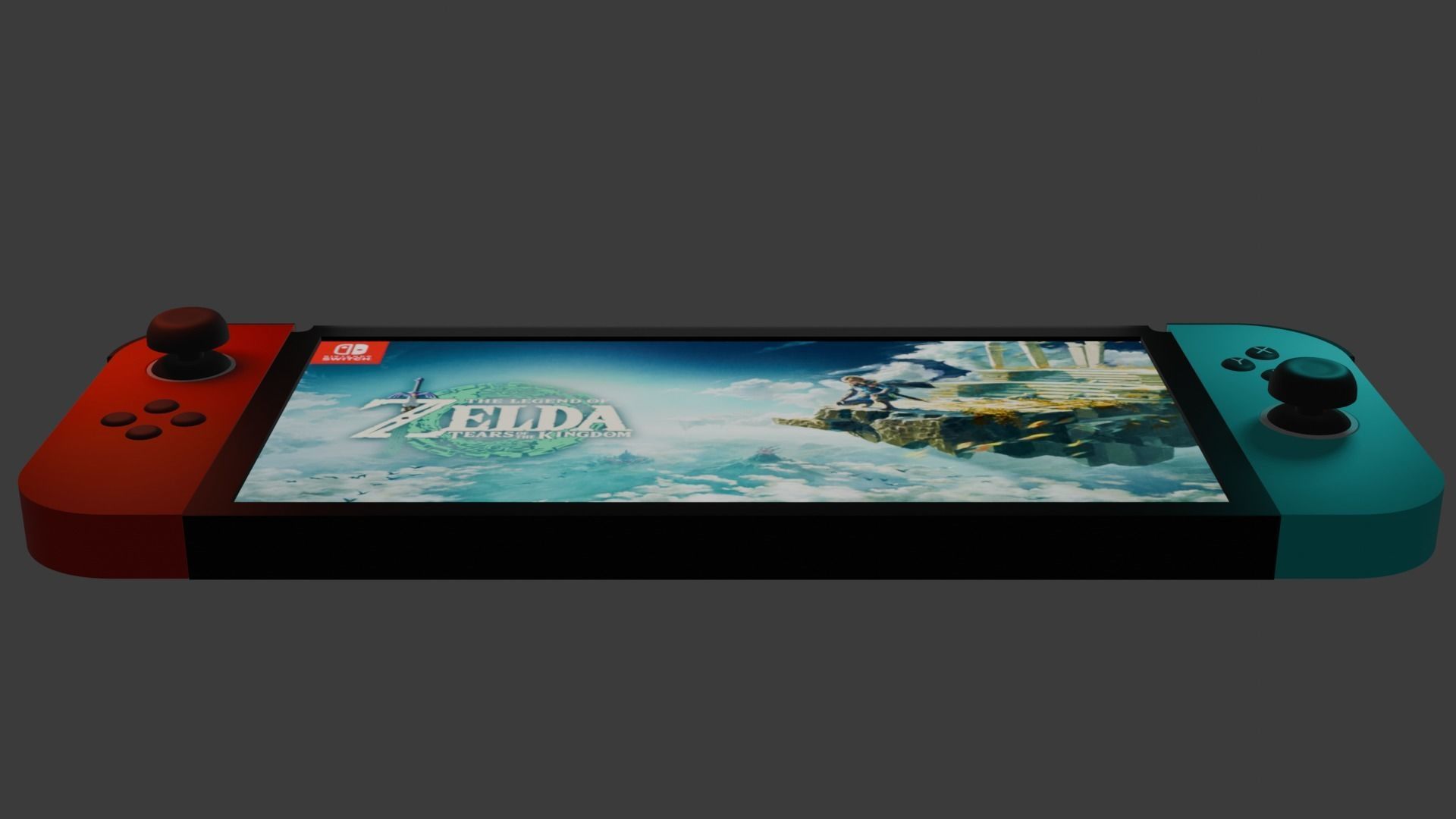 Nintendo Switch 3D model_3
