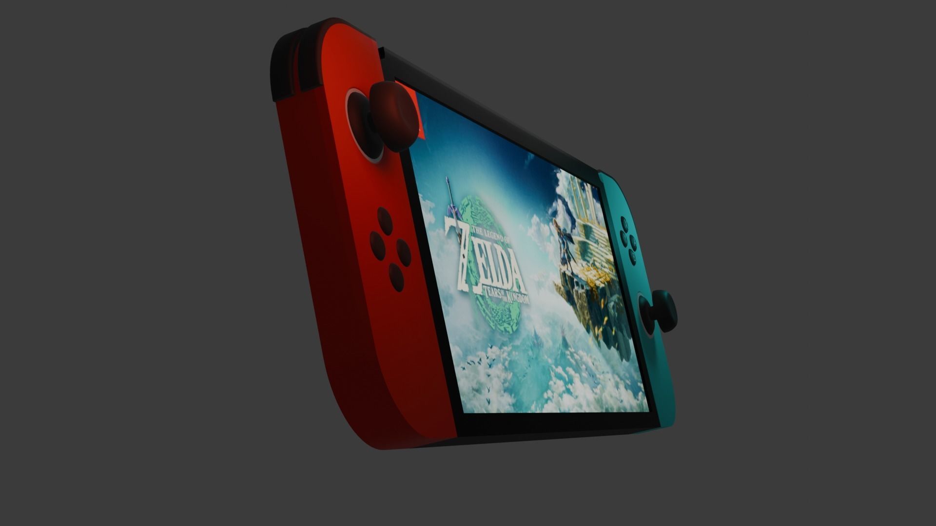 Nintendo Switch 3D model_1