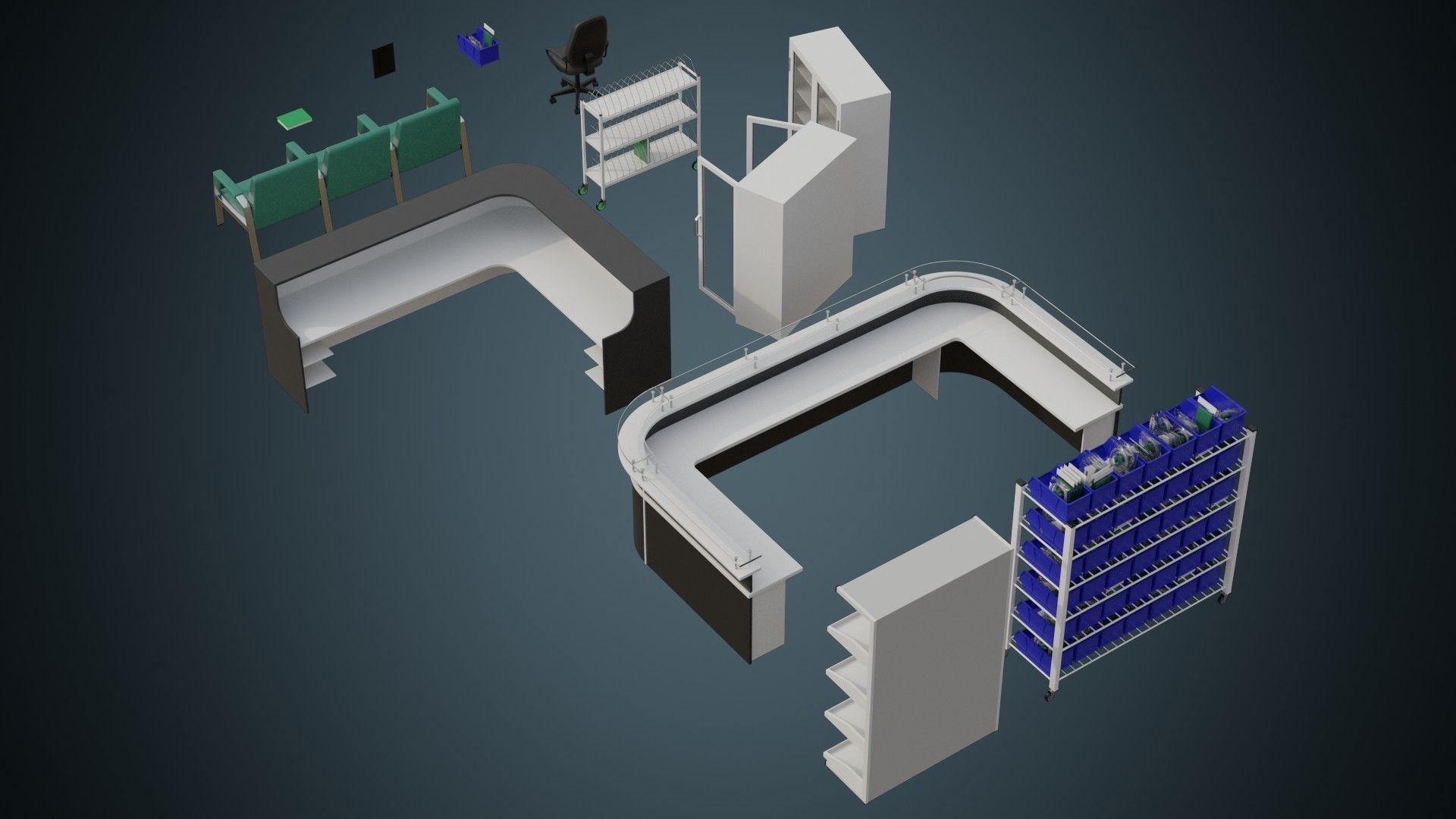 Hospital Props Collection 6 Basic _1