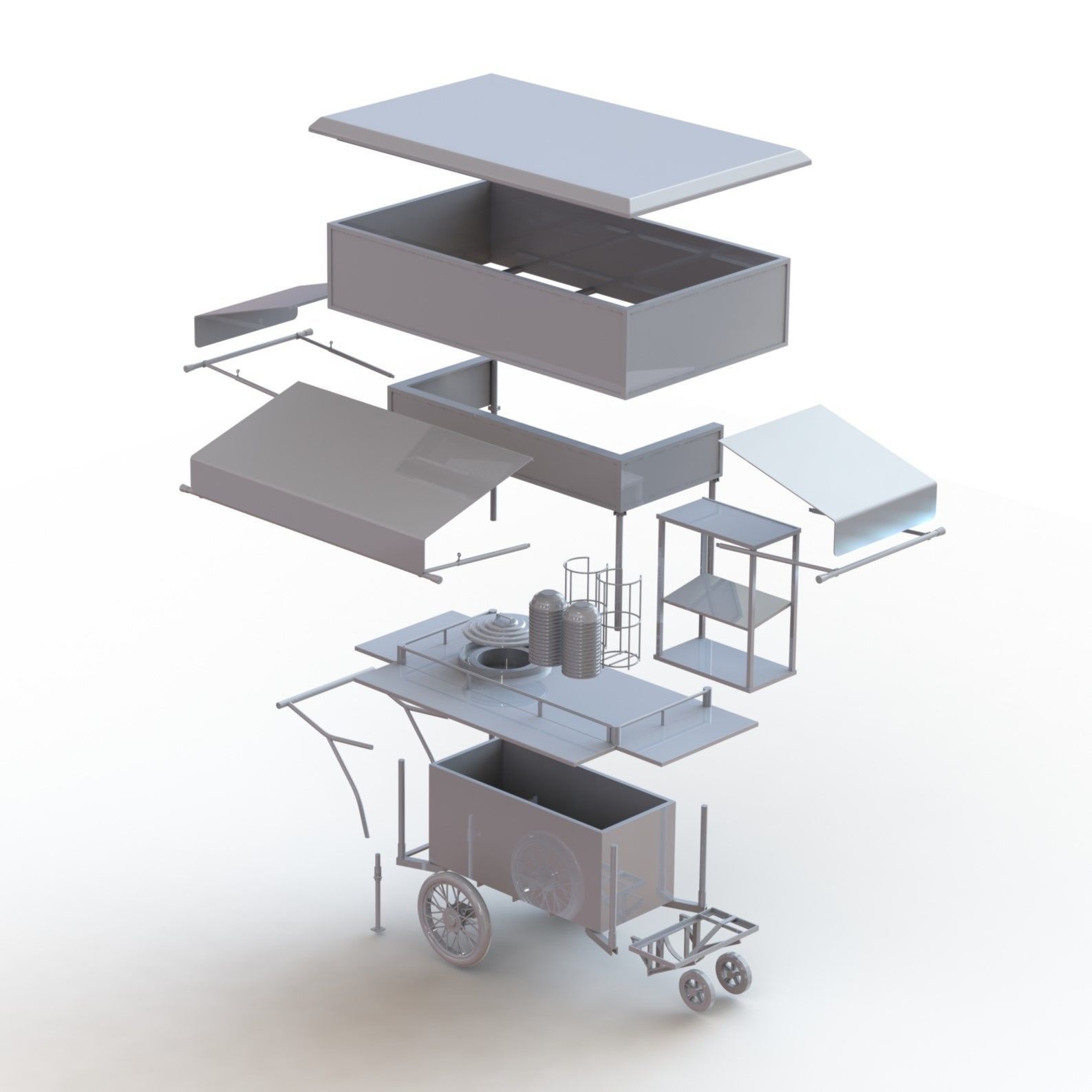 Street Noodle 3D print model_1