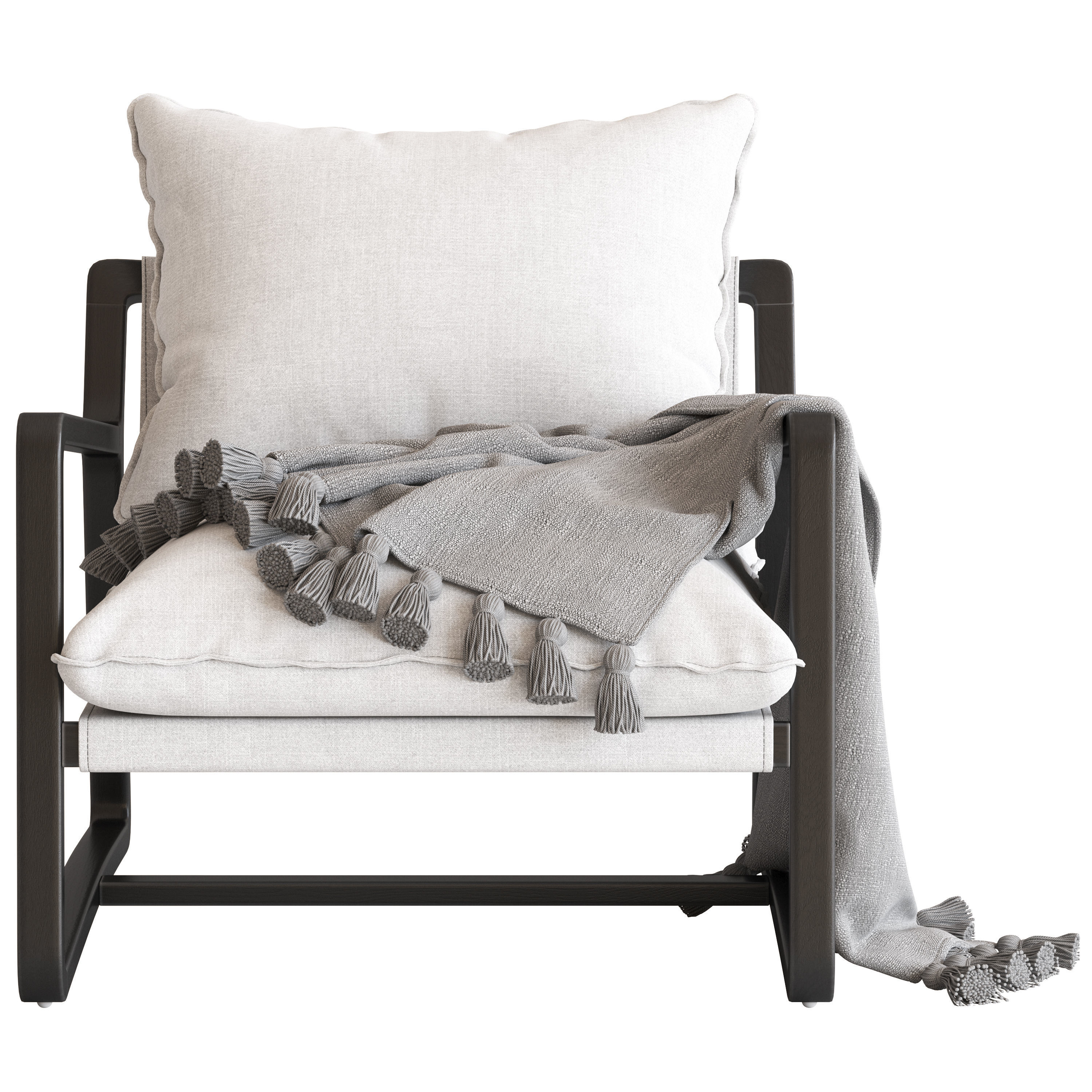 Coco Republic Bungalow Chair 3D model_7