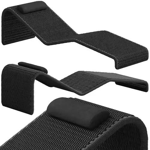 Coco Republic Dirand Outdoor Sunlounge