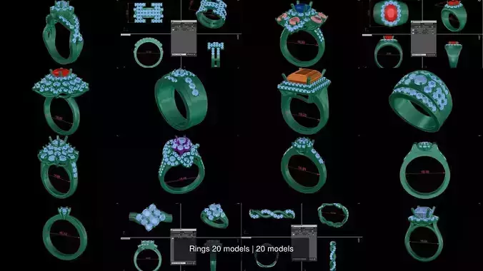 Rings 20 models