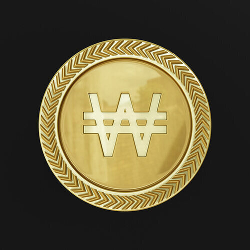 won coin Free low-poly 3D print model