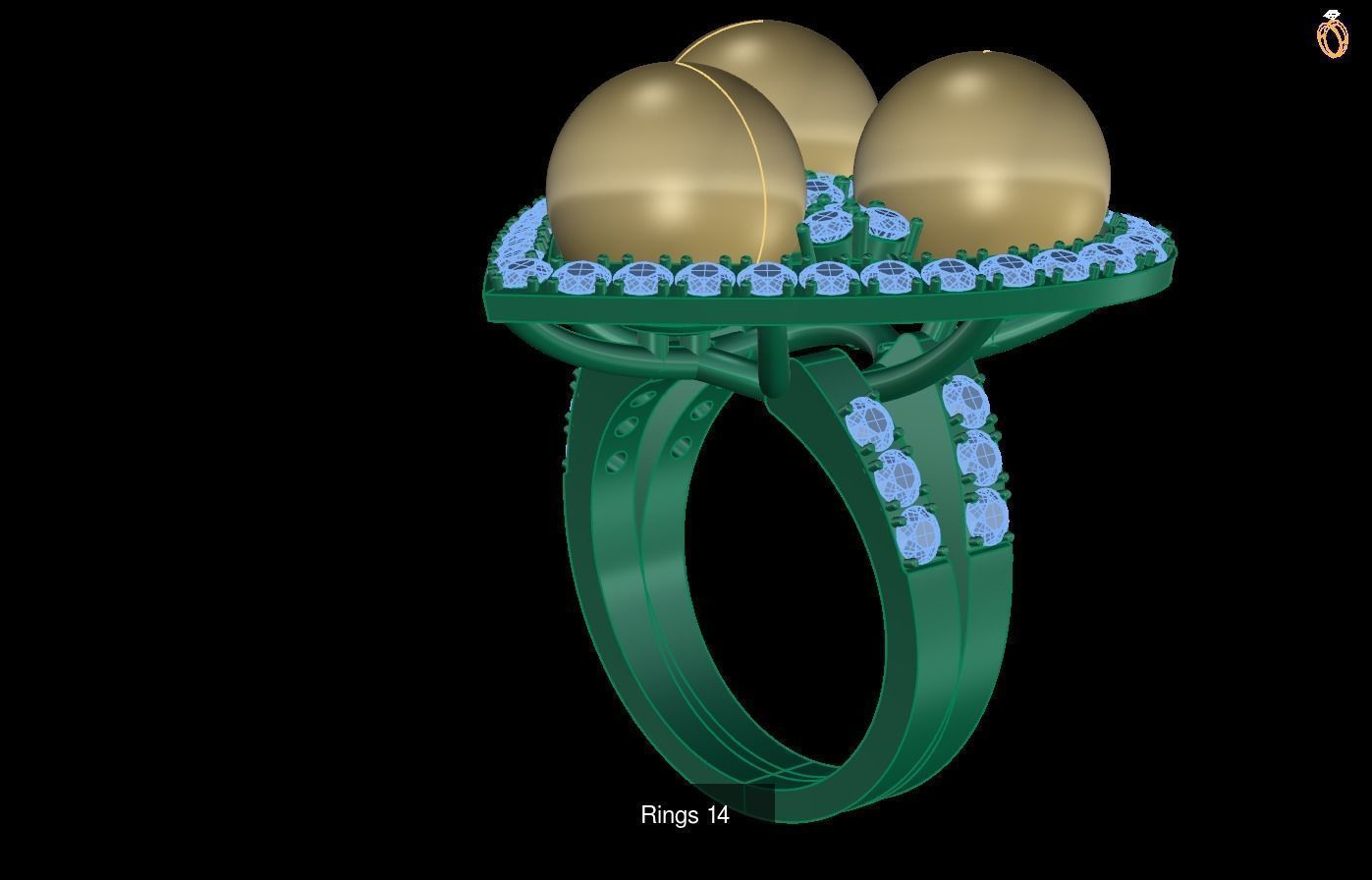 ring 20 models 3D Model Collection_9