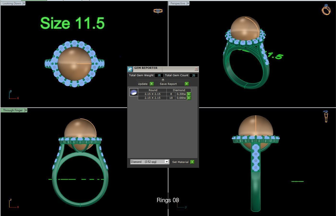 ring 20 models 3D Model Collection_3