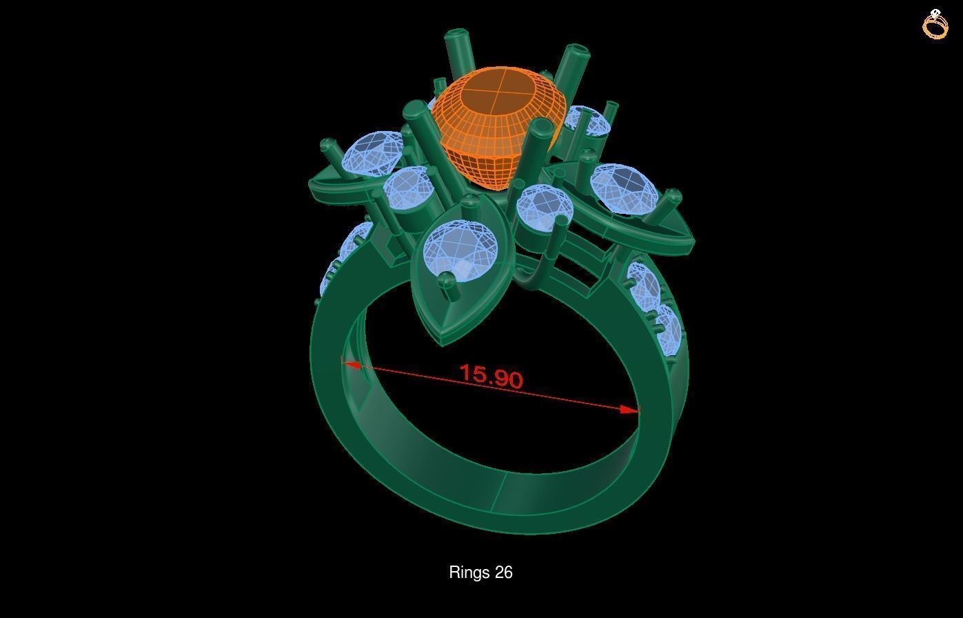 ring 20 models 3D Model Collection_21