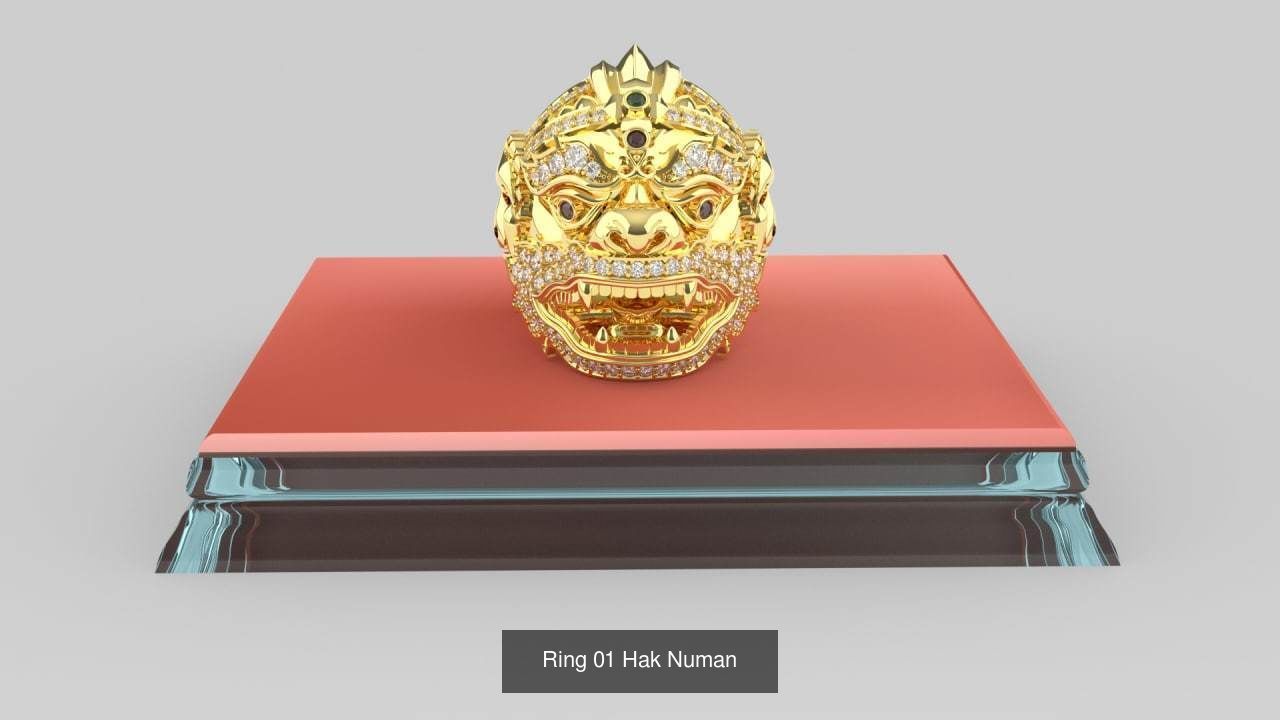 rings 18 models 3D Model Collection_15