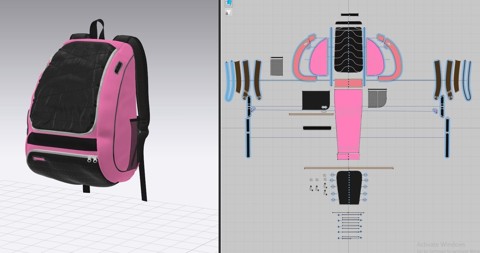Back Pack 3d Model 3D model_1