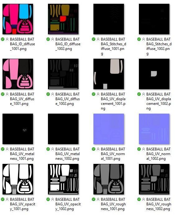 Back Pack 3d Model 3D model_2