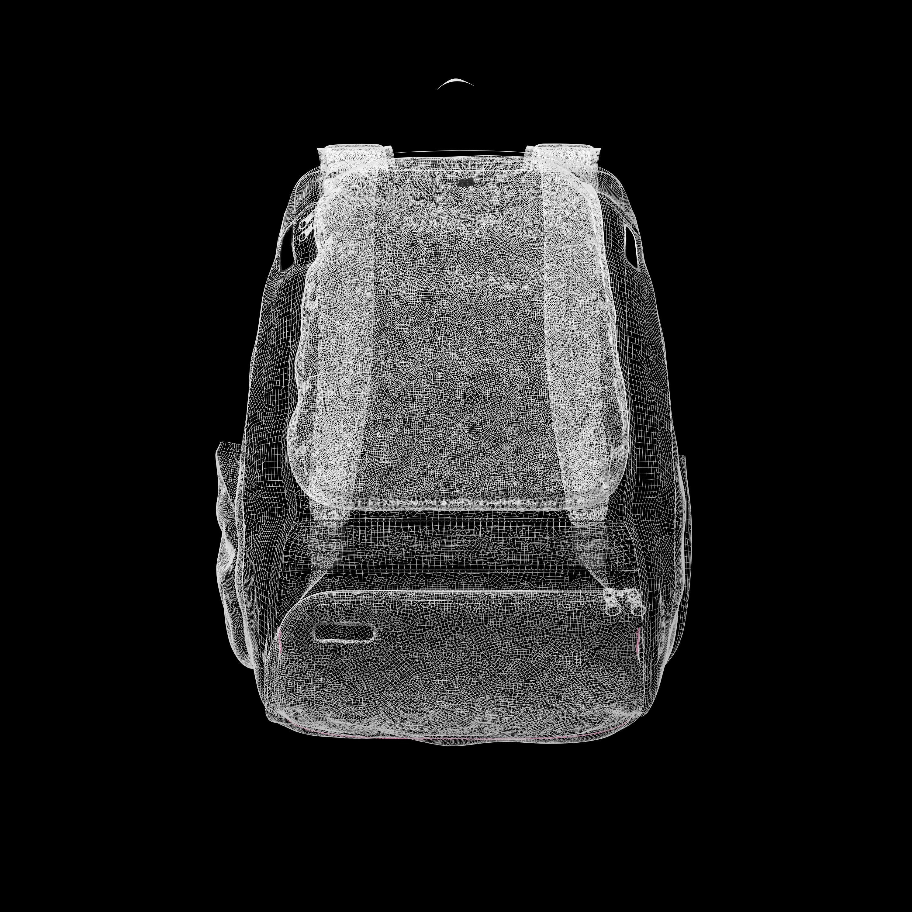 Back Pack 3d Model 3D model_3