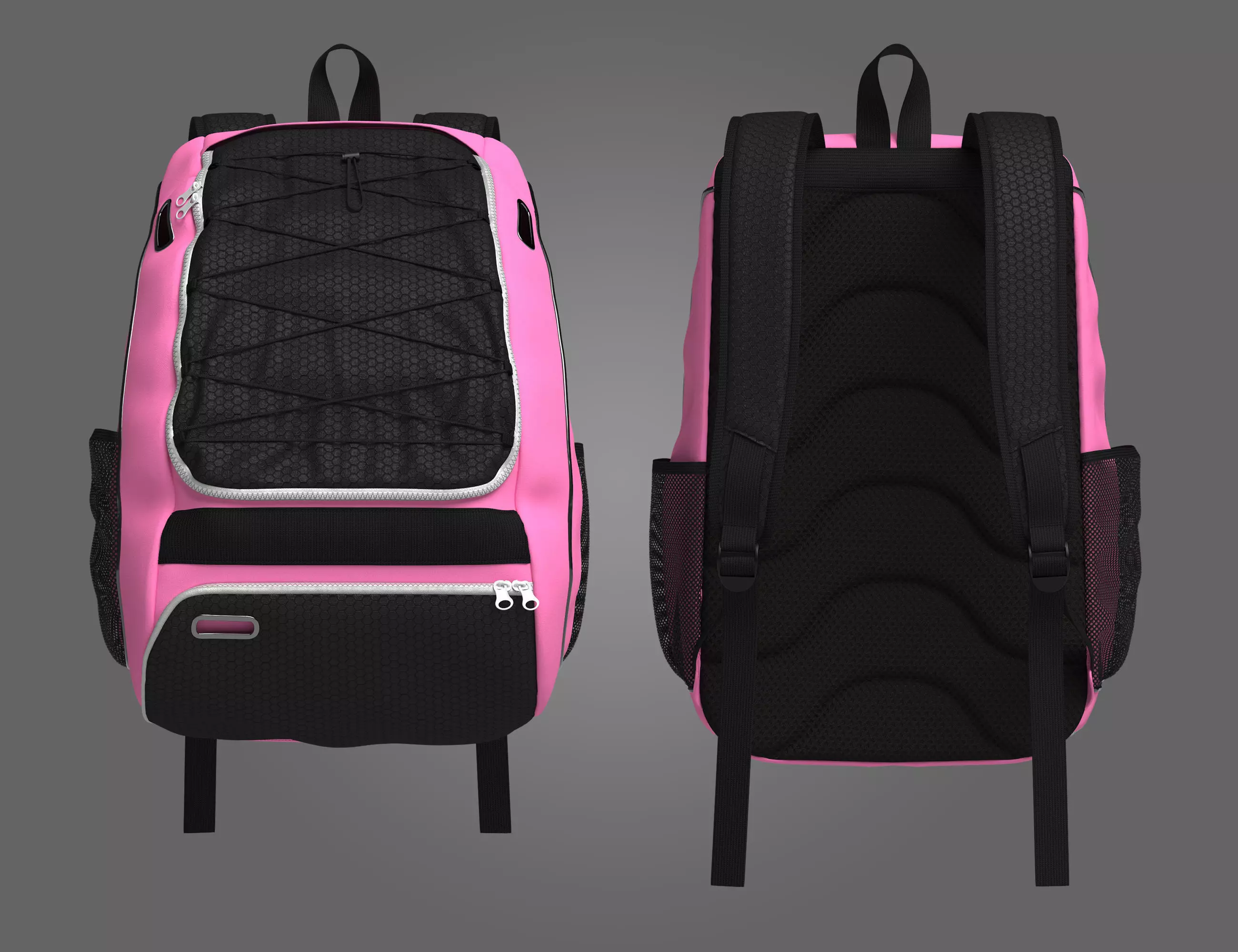 Back Pack 3d Model 3D model_0